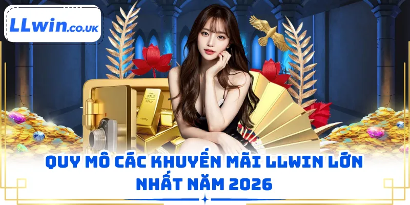 Quy mô các khuyến mãi LLWIN lớn nhất năm 2026